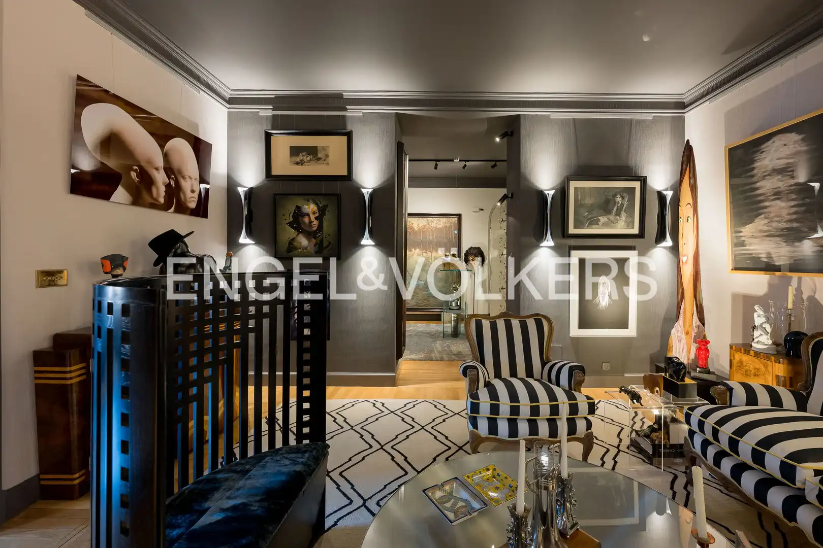 Sala de estar de Piso en venta en Madrid con Aire acondicionado, Calefacción y Parquet