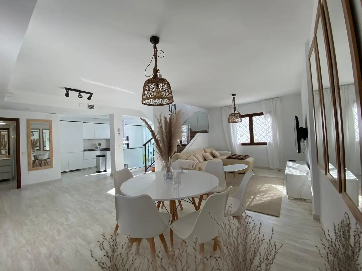 Dining room of Houses for sale in Alhaurín de la Torre  with Air Conditioner, Heating and Terrace