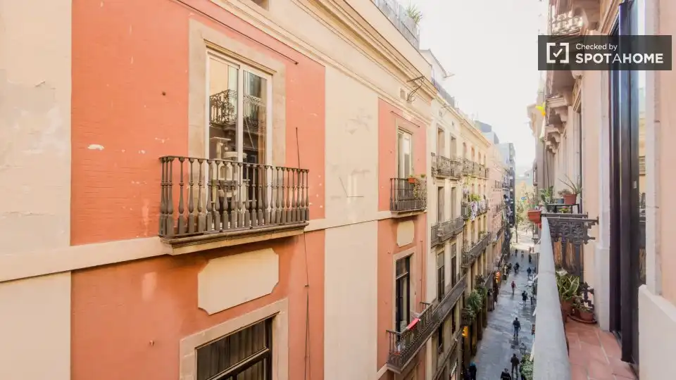 Appartamento con terrazza in affitto a Ciutat Vella, imagen 14