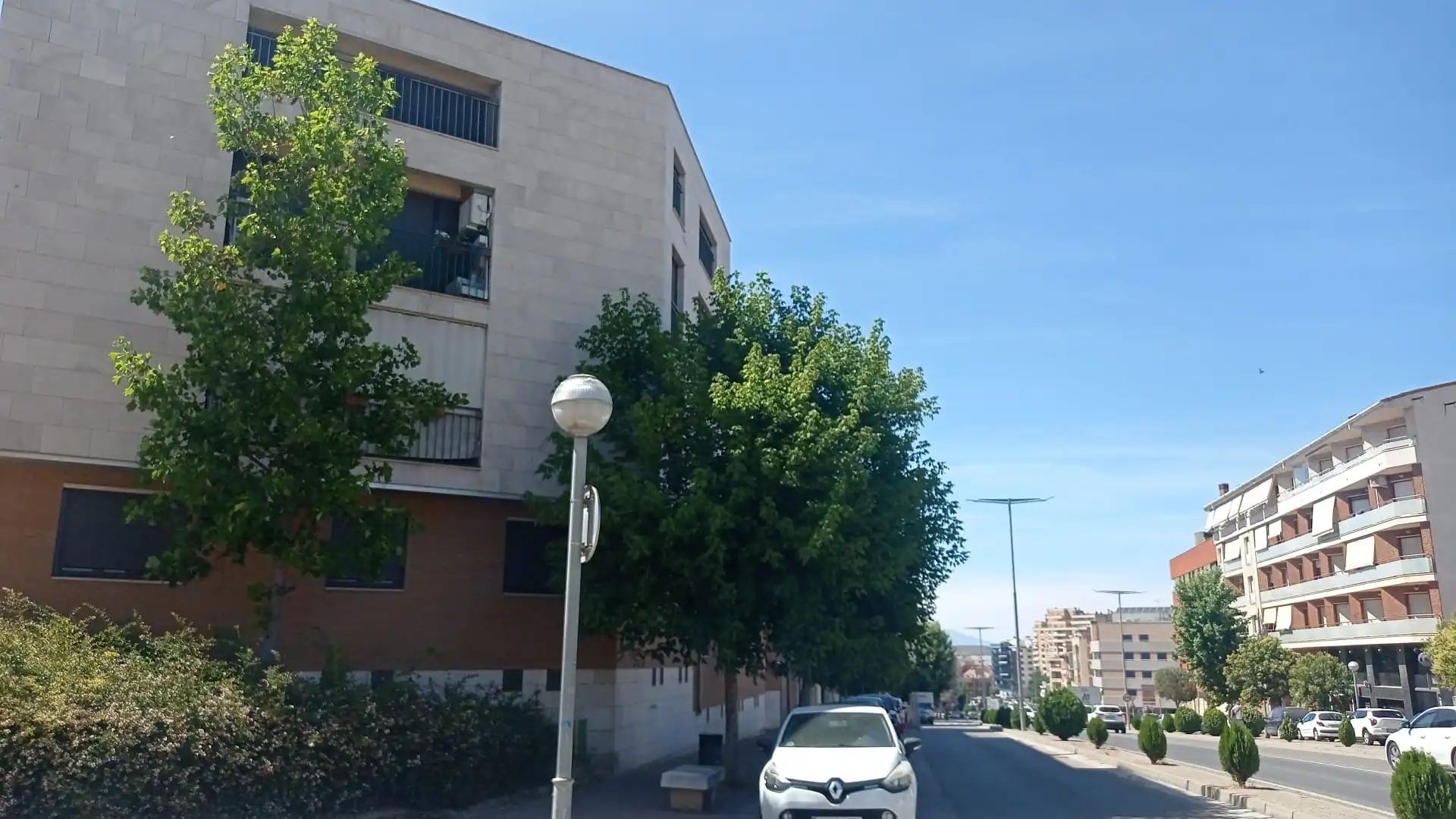Exterior view of Flat for sale in Monzón  with Heating and Furnished