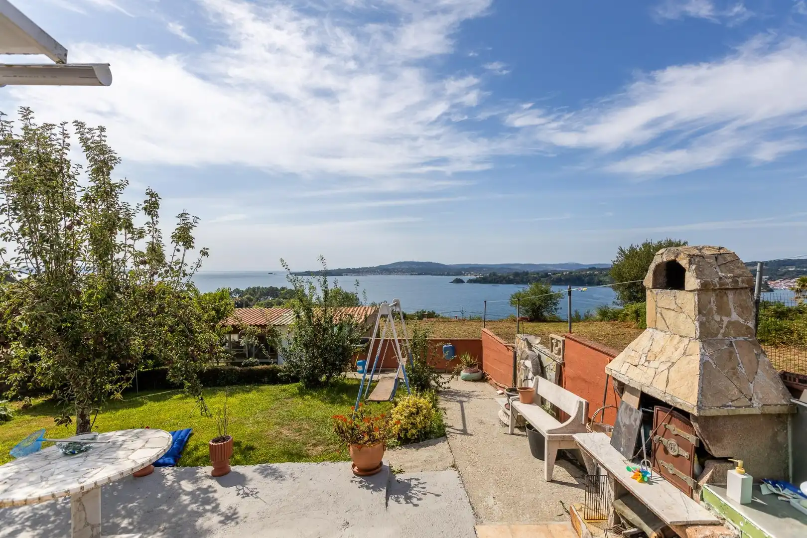 Terraza de Casa o chalet en venta en Pontedeume con Jardín privado, Terraza y Trastero