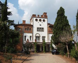 Exterior view of House or chalet for sale in Sant Cugat del Vallès  with Heating, Private garden and Parquet flooring