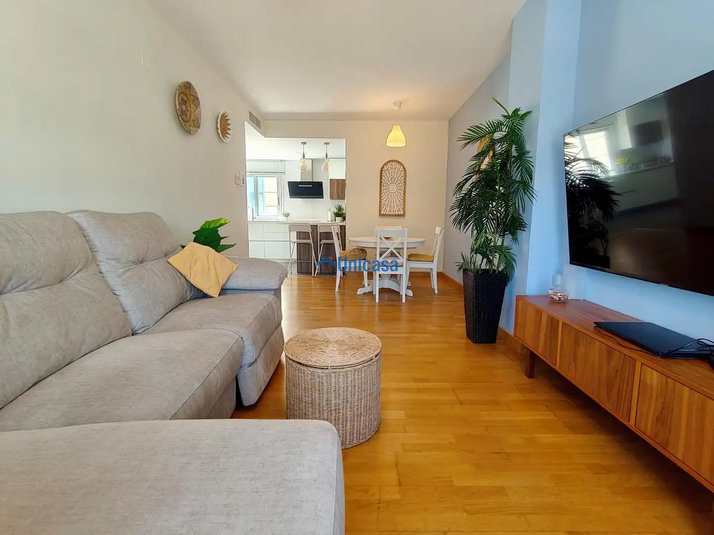 Living room of Flat for sale in Málaga  with Air Conditioner, Storage room and Furnished