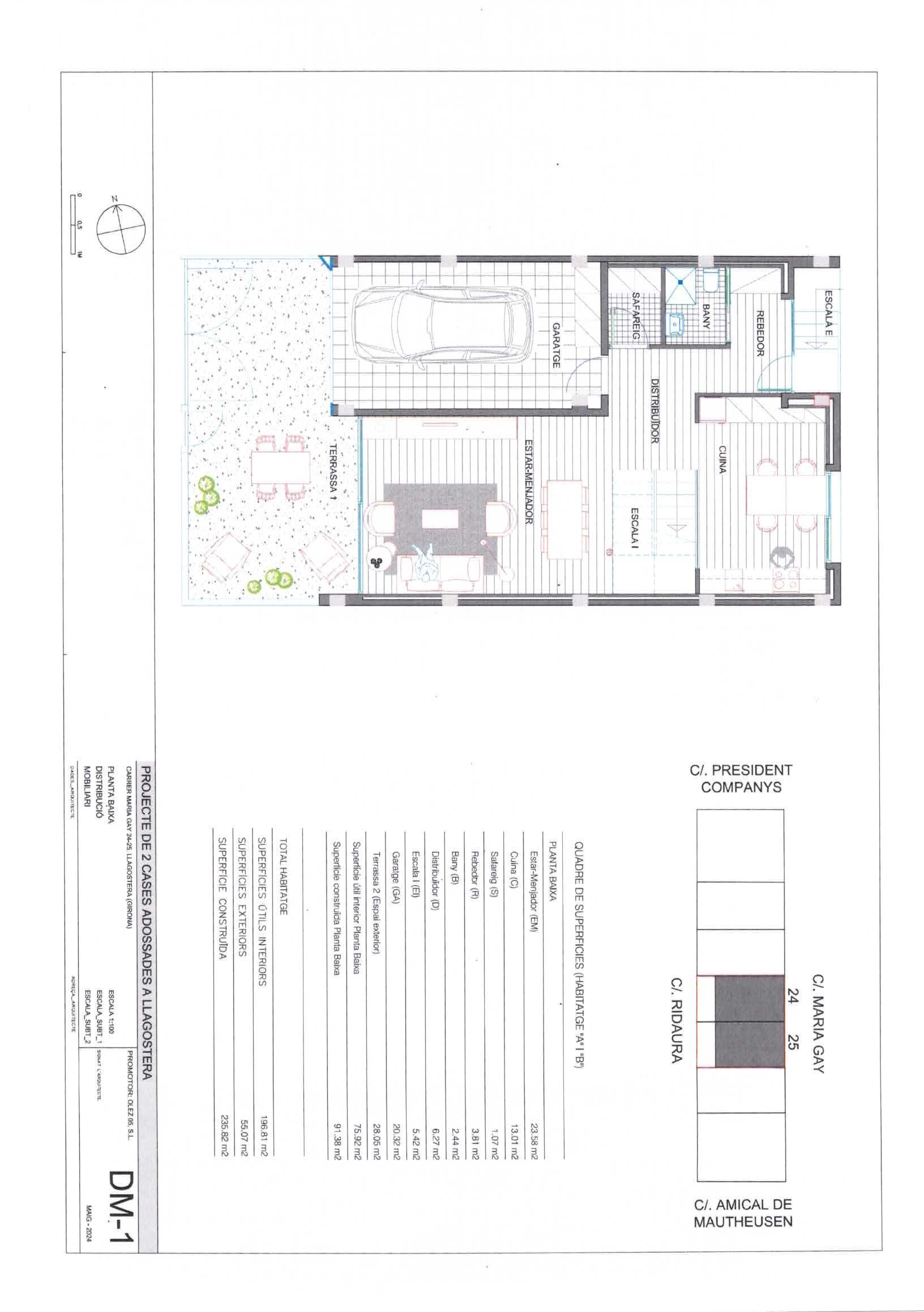 Single-family semi-detached for sale in Llagostera