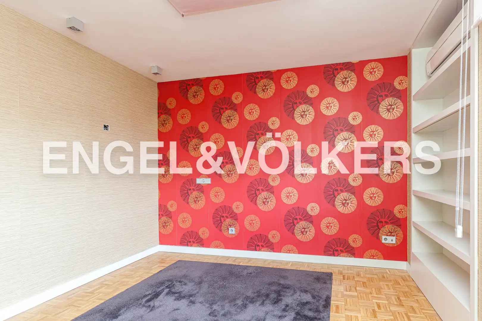 Sala de estar de Piso de alquiler en Madrid con Aire acondicionado, Calefacción y Parquet