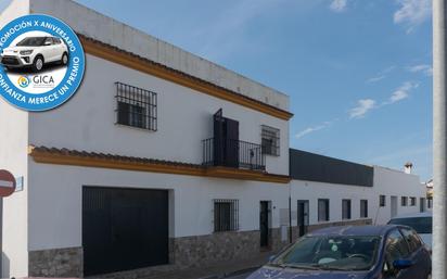 Exterior view of House or chalet for sale in Jerez de la Frontera  with Air Conditioner and Private garden