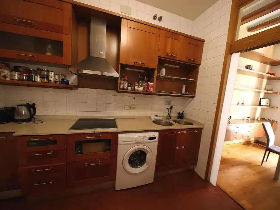 Cocina de Piso en venta en  Barcelona Capital con Aire acondicionado y Balcón