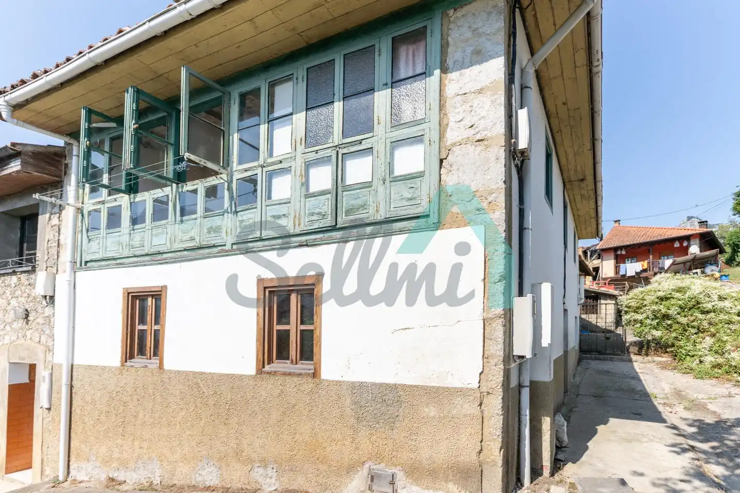 Vista exterior de Casa adosada en venta en Amieva con Jardín privado y Terraza