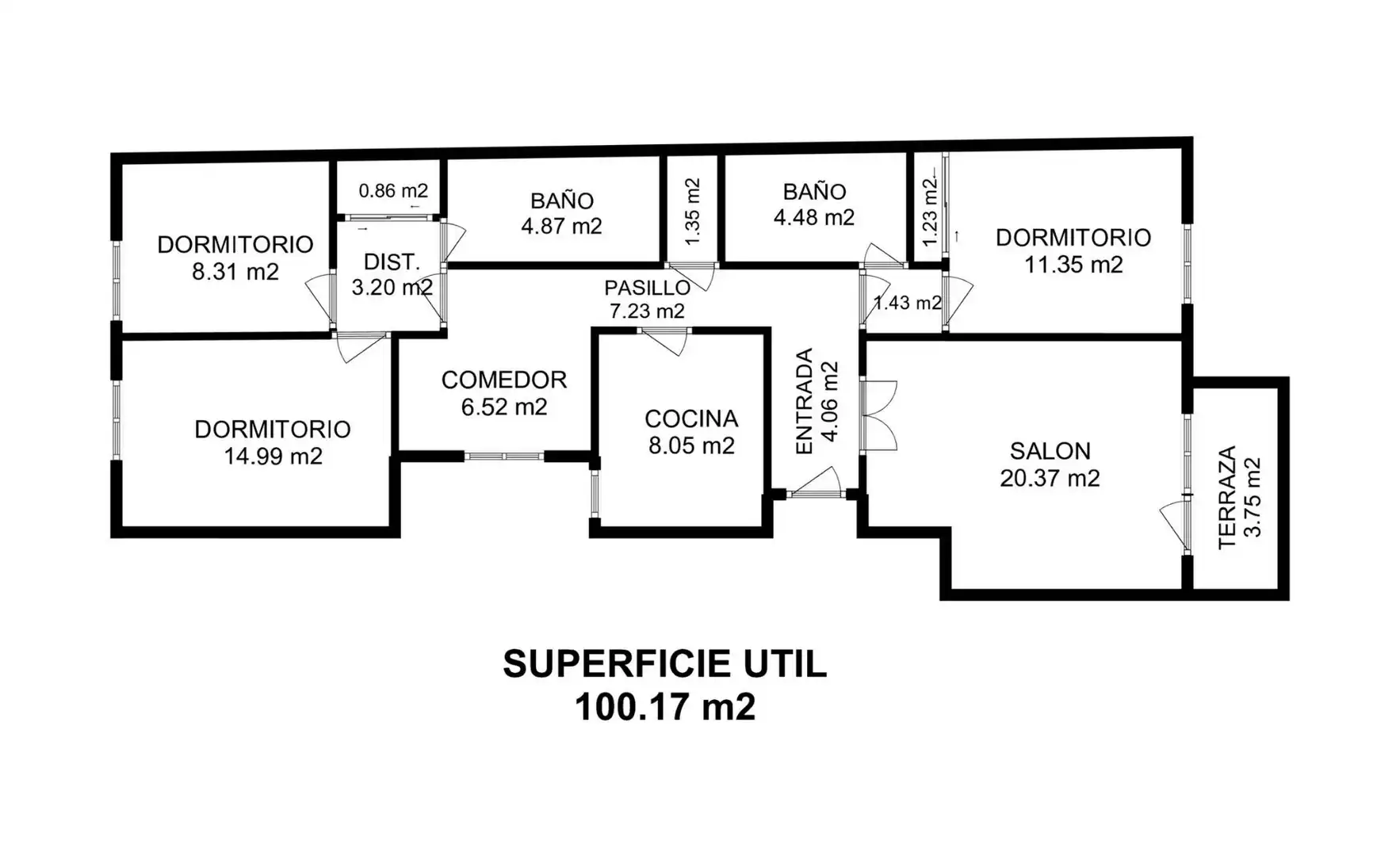 Flat with terrace for sale in Avenida CESAR AUGUSTO 23, imagen 57