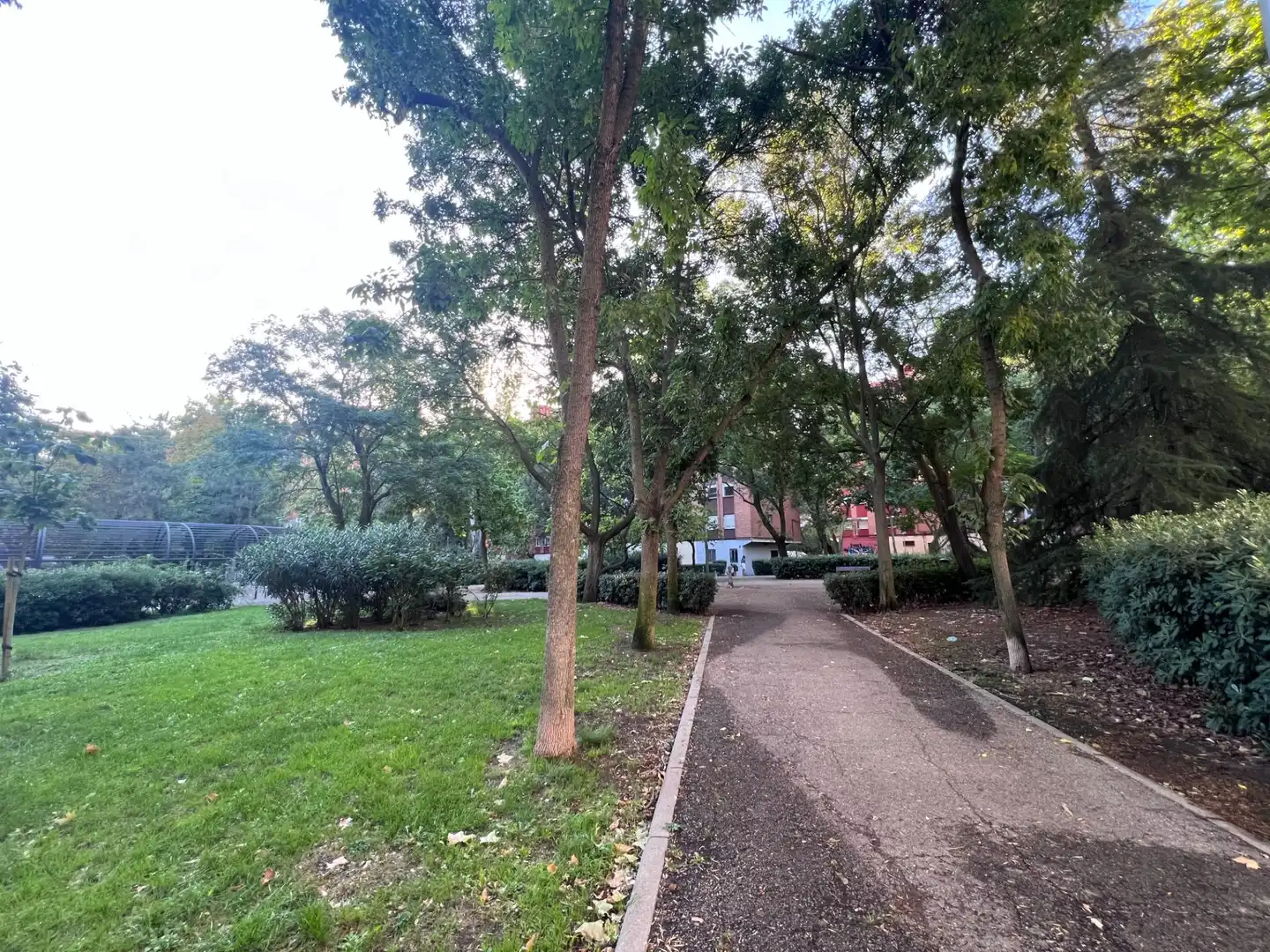 Exterior view of Flat for rent in Madrid  with Air Conditioner, Heating and Private garden