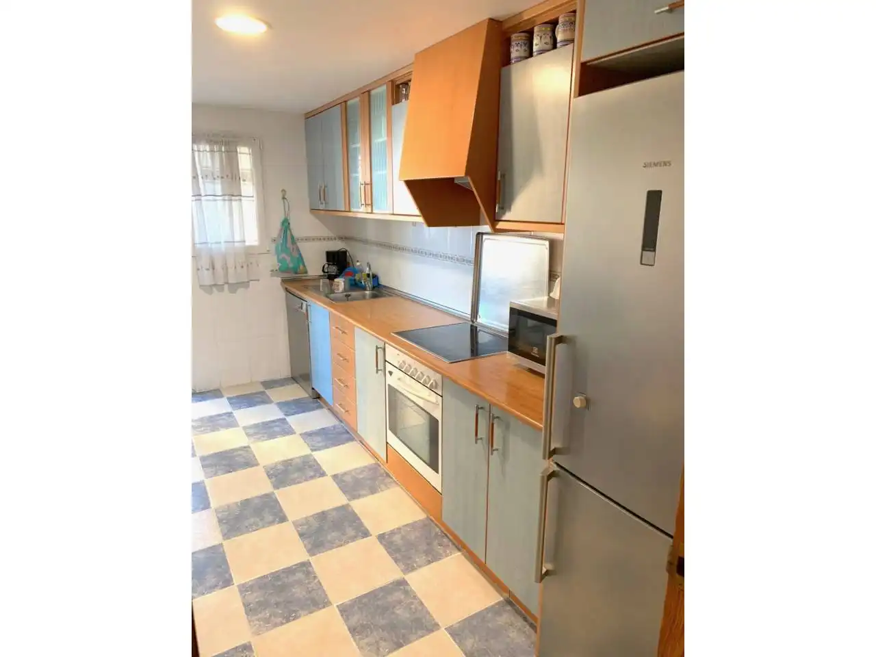 Kitchen of Flat for rent in El Campello  with Air Conditioner, Heating and Terrace