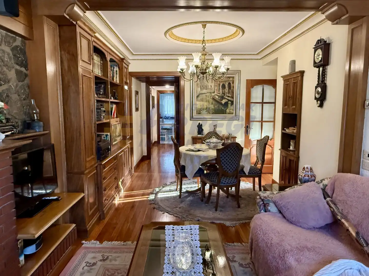 Sala de estar de Piso en venta en Eibar con Calefacción