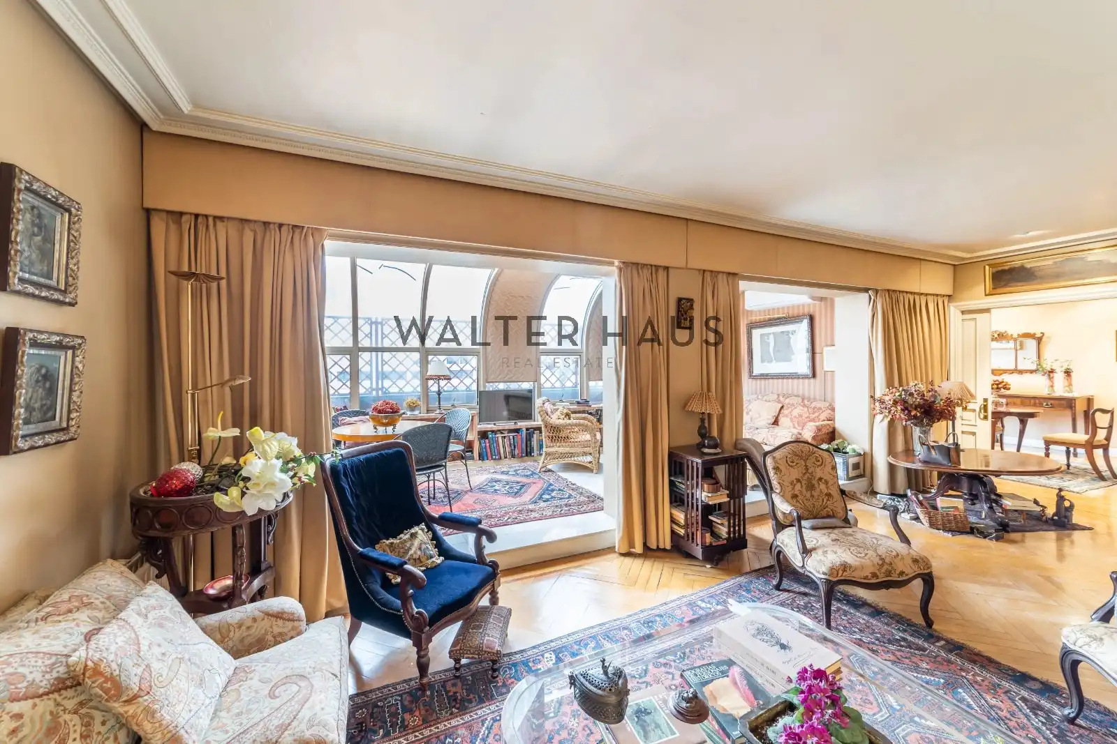 Sala de estar de Ático en venta en Madrid con Aire acondicionado, Calefacción y Terraza