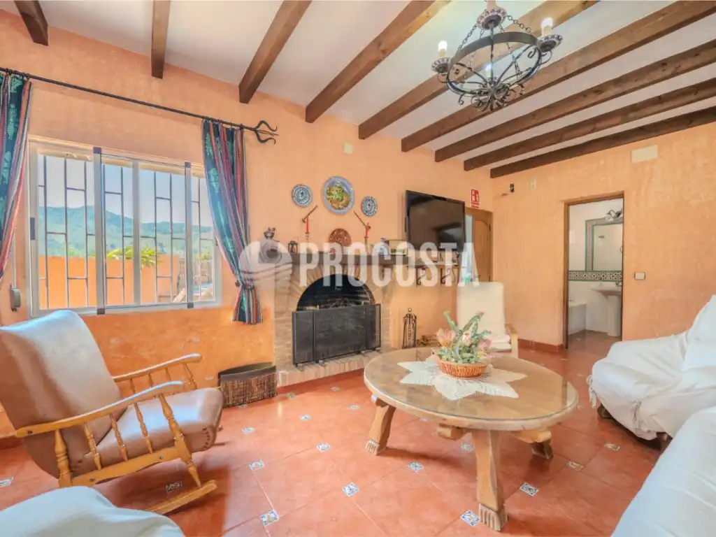 Sala de estar de Casa o chalet en venta en Jete con Aire acondicionado, Terraza y Piscina