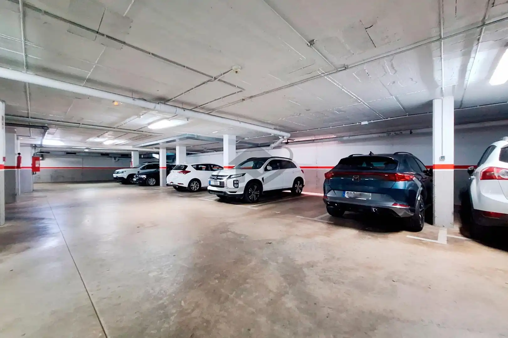 Parking of Flat for sale in Sabadell  with Air Conditioner, Heating and Private garden