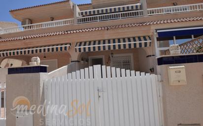 Exterior view of Single-family semi-detached for sale in Cartagena  with Air Conditioner, Terrace and Balcony