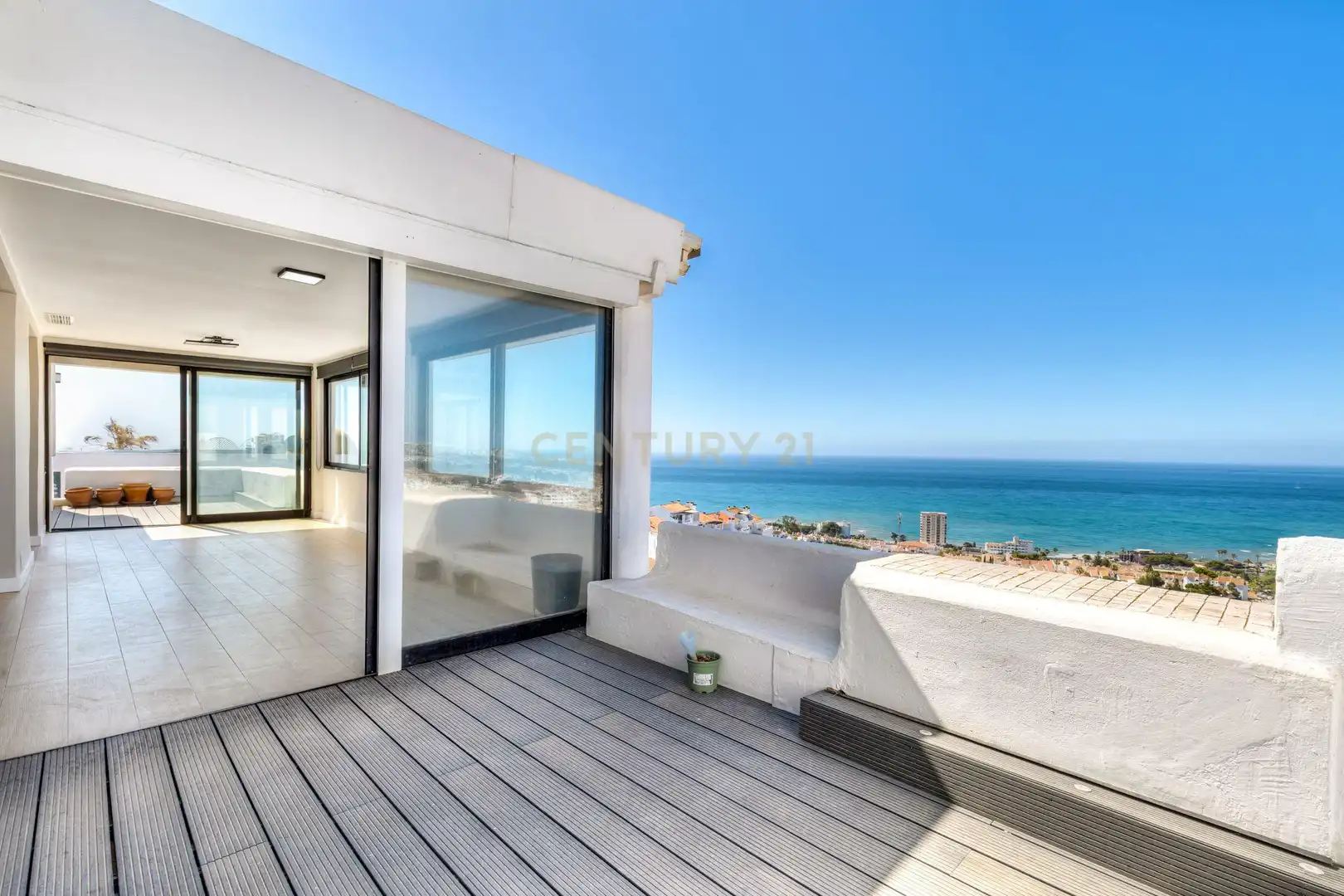 Terrassa de Apartament en venda en Mijas amb Aire condicionat i Alarma
