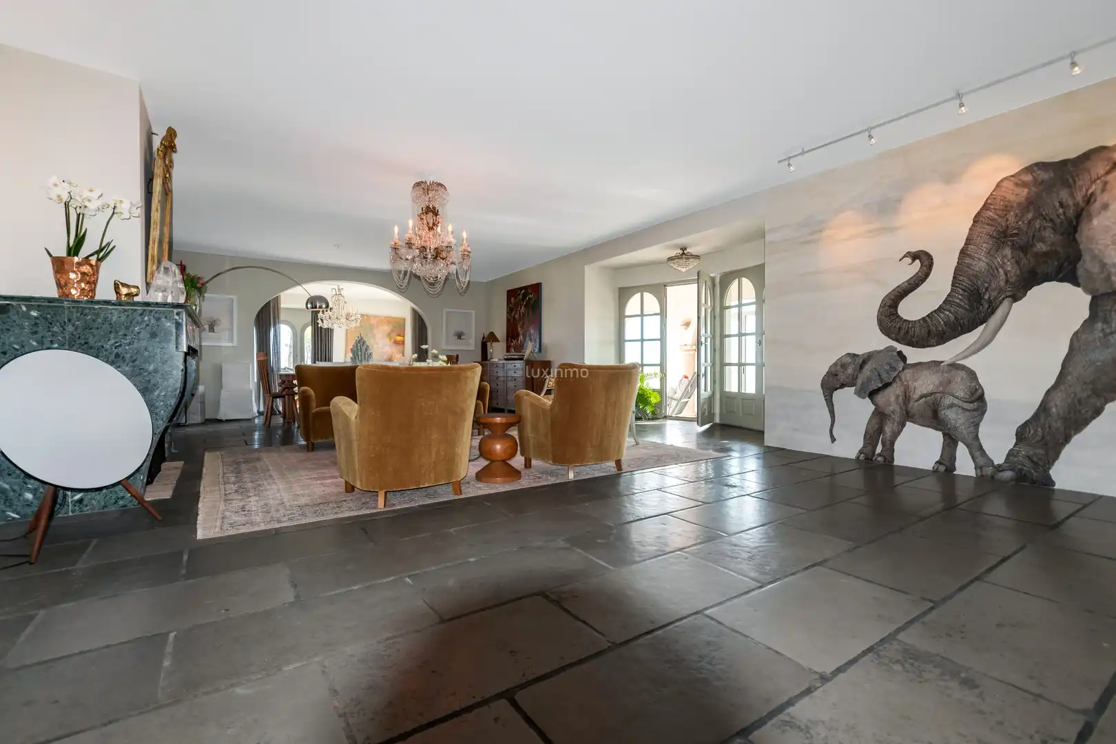 Sala de estar de Casa o chalet en venta en Altea con Aire acondicionado, Calefacción y Terraza