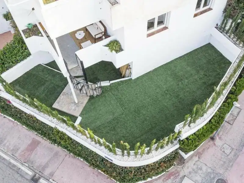 Jardí de Planta baixa de lloguer en Marbella amb Aire condicionat, Calefacció i Terrassa