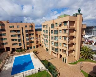 Vista exterior de Apartament de lloguer en  Madrid Capital amb Aire condicionat, Calefacció i Jardí privat