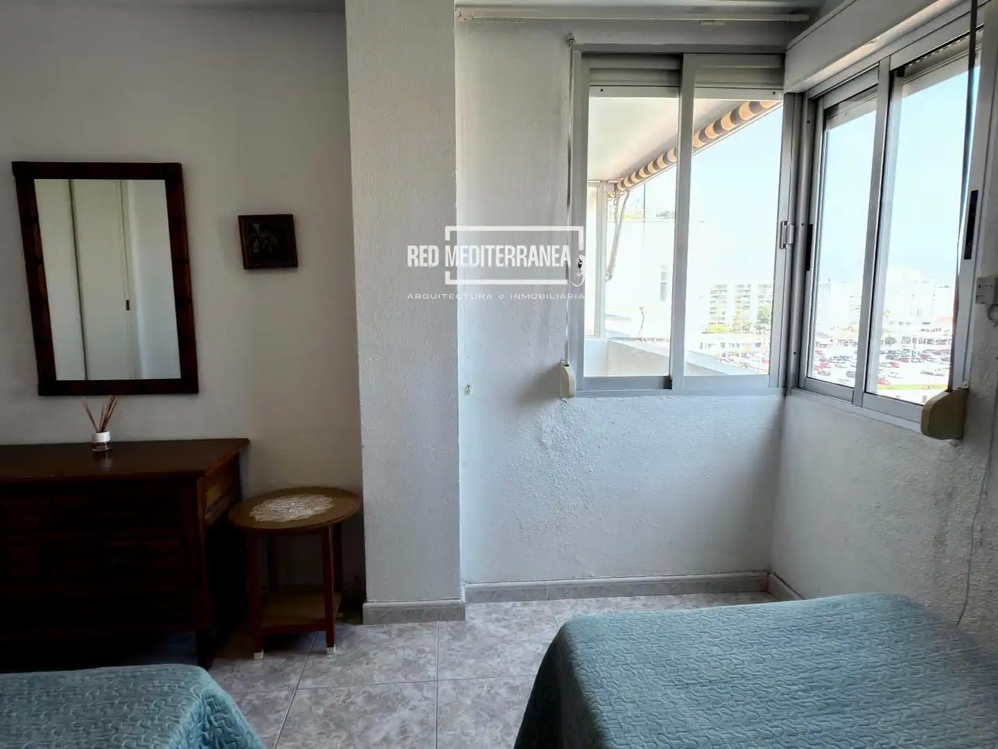 Schlafzimmer von Wohnung zum Verkauf in Gandia mit Klimaanlage, Heizung und Terrasse