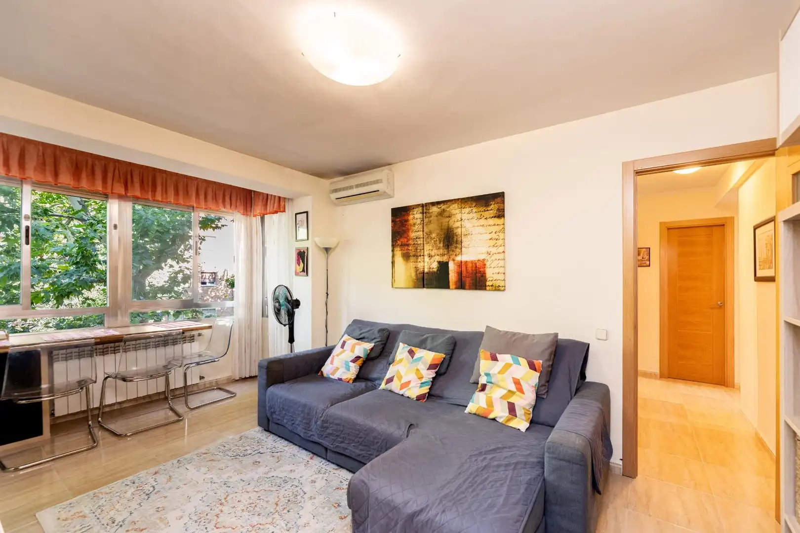 Sala de estar de Piso en venta en Madrid con Aire acondicionado, Calefacción y Amueblado