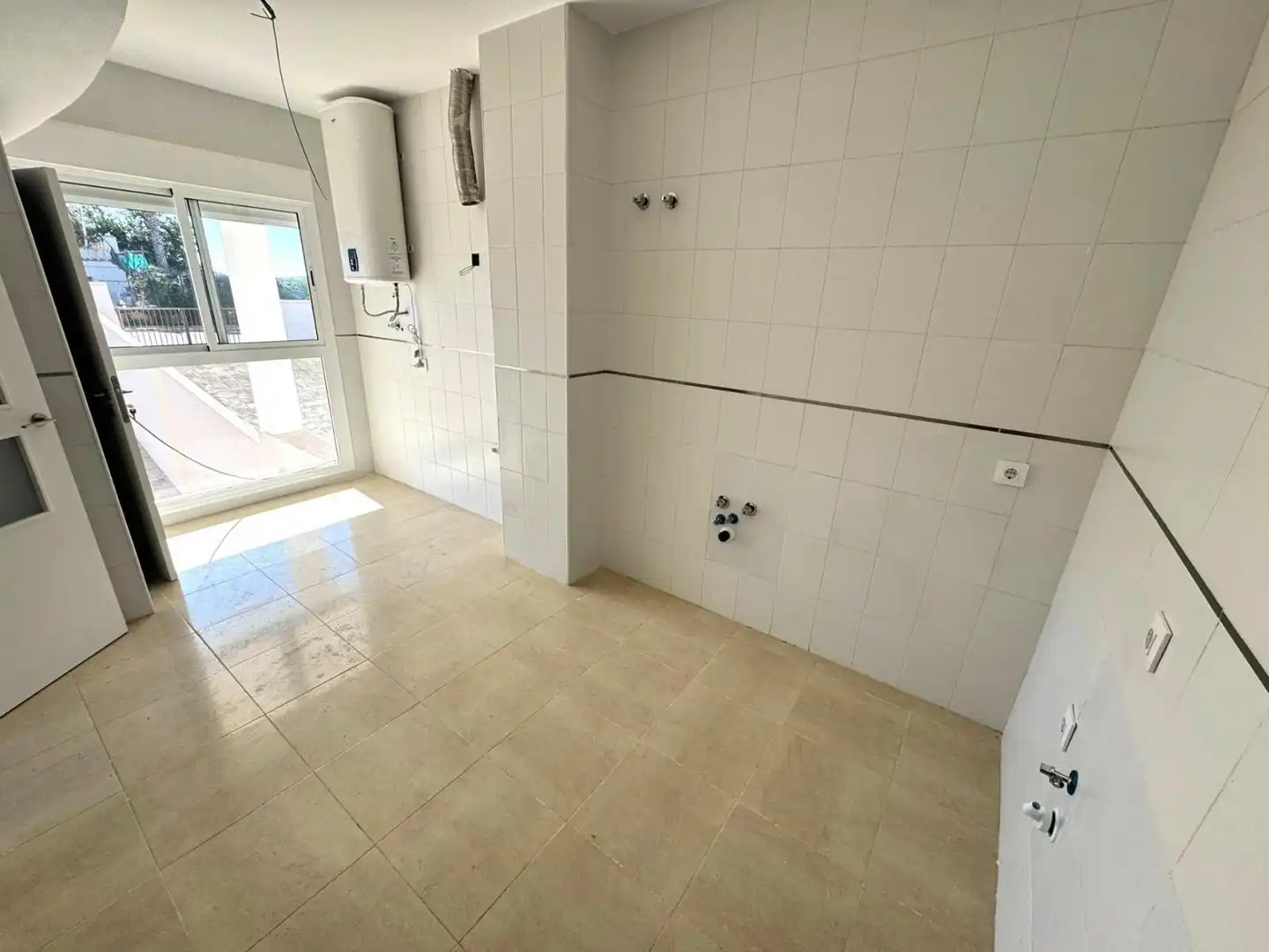 Cocina de Casa o chalet de alquiler en Guillena con Aire acondicionado y Amueblado