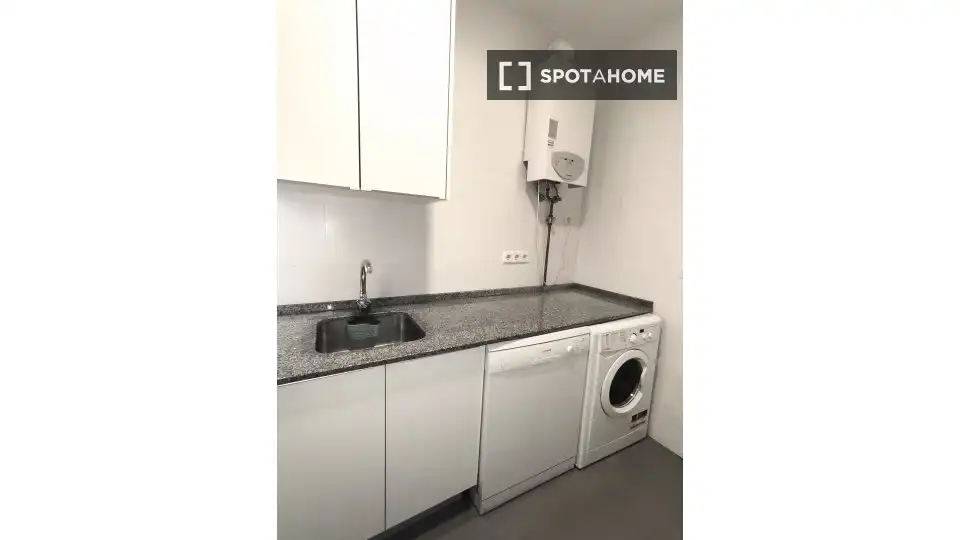 Vista exterior de Piso para compartir en Madrid con Aire acondicionado, Calefacción y Terraza