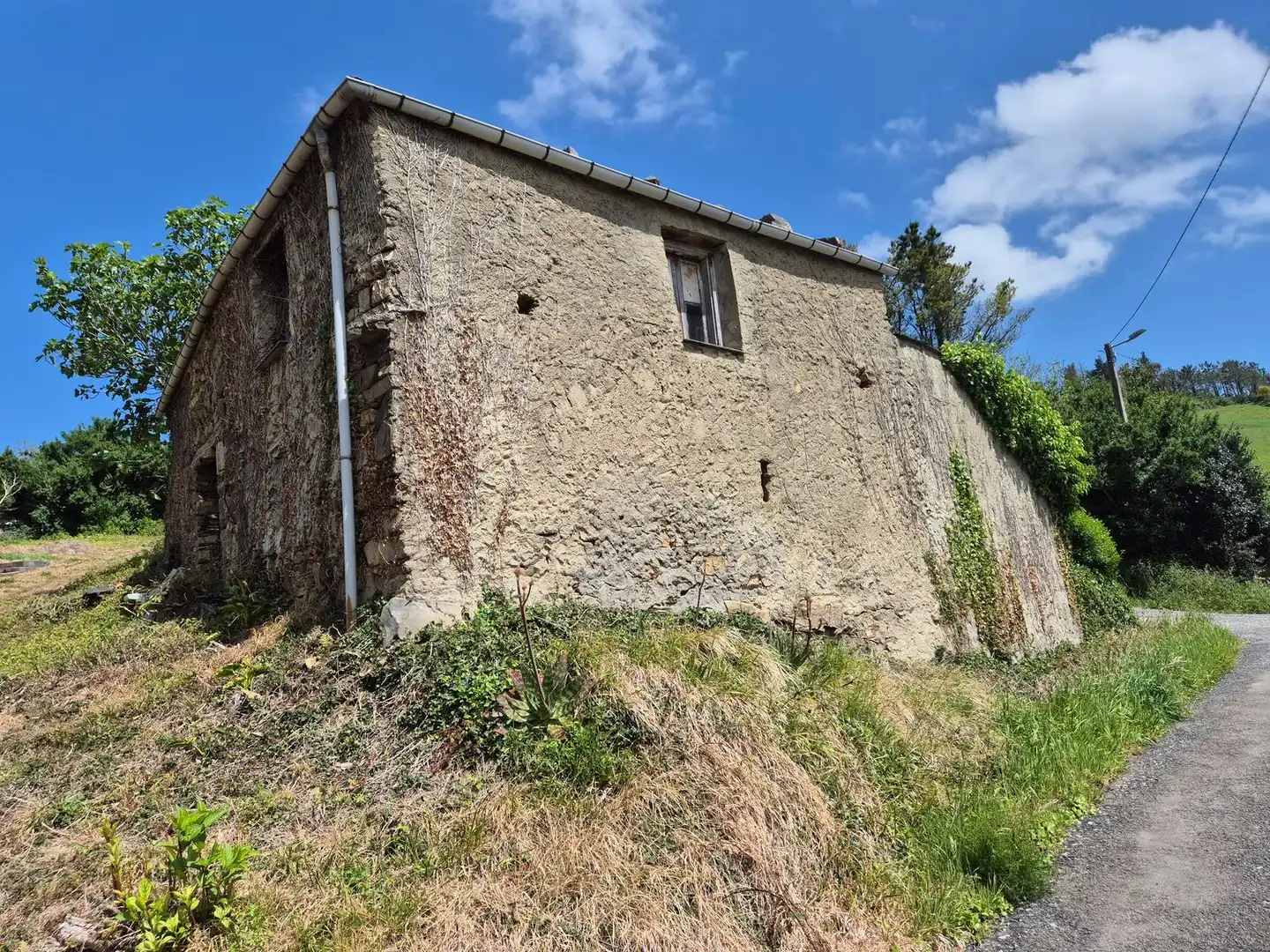 Vista exterior de Casa o chalet en venta en Vegadeo con Trastero y Piscina