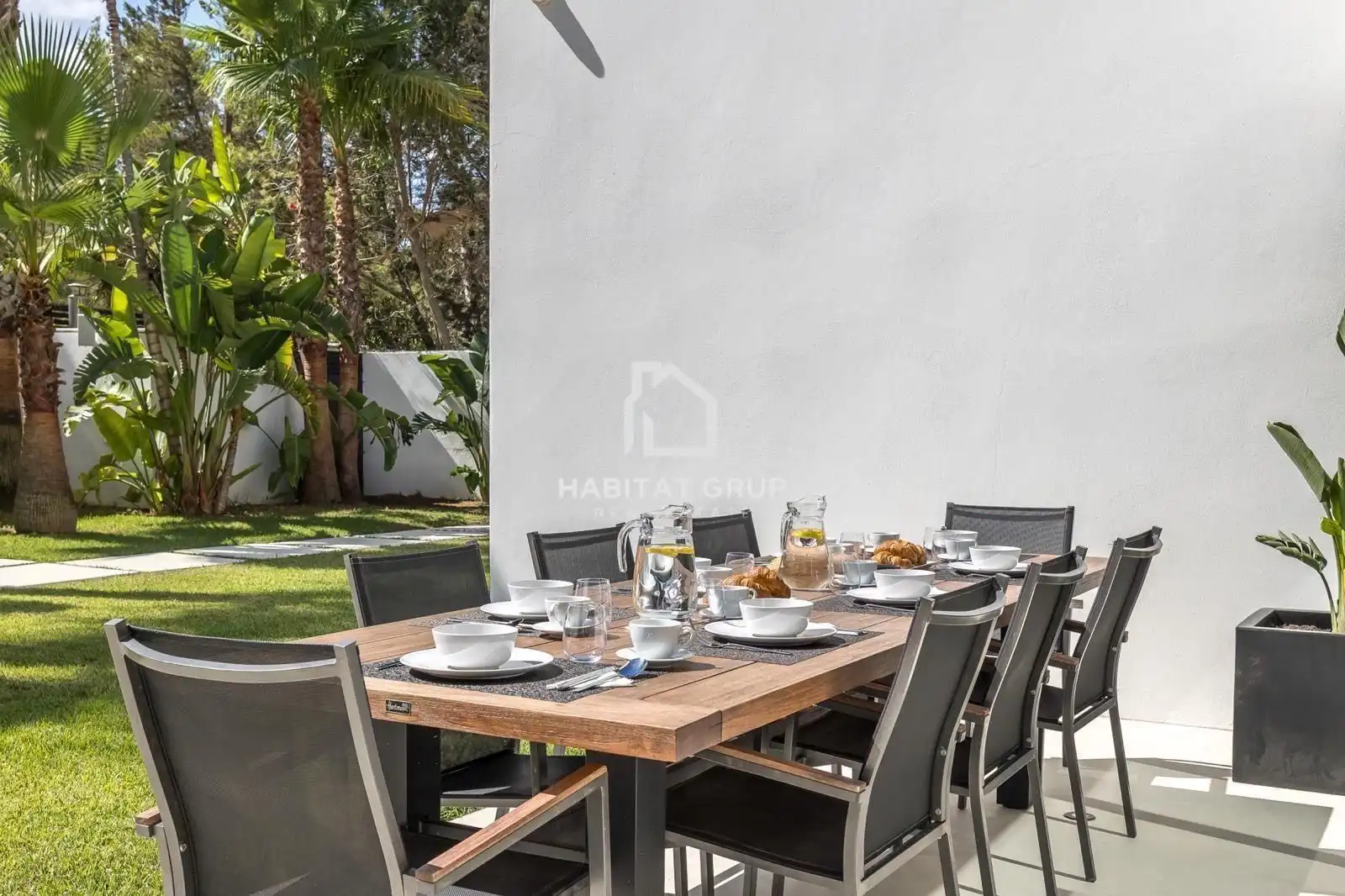Terrassa de Casa o xalet de lloguer en Eivissa amb Aire condicionat, Calefacció i Jardí privat