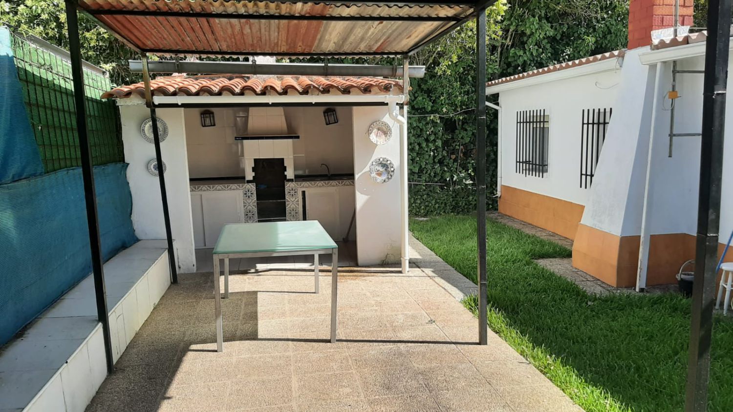 Jardí de Casa o xalet de lloguer en Badajoz Capital amb Aire condicionat i Moblat