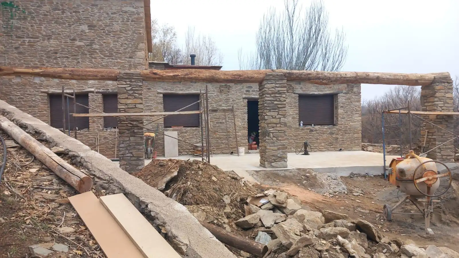 Vista exterior de Finca rústica en venta en Cáñar con Jardín privado
