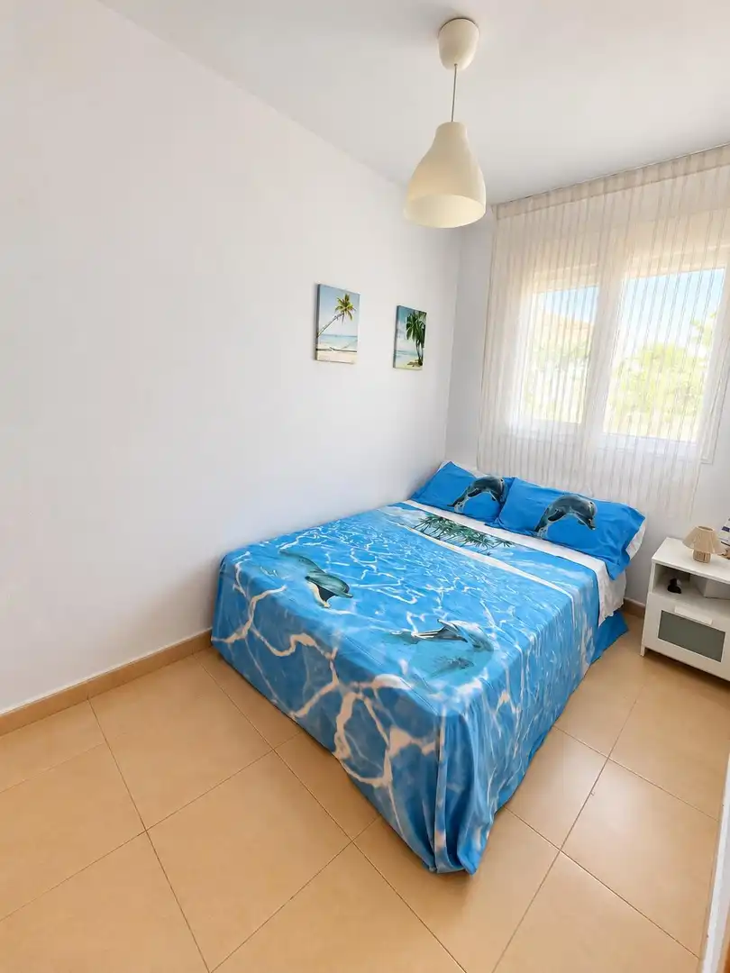 Schlafzimmer von Einfamilien-Reihenhaus zur Miete in Alhama de Murcia mit Klimaanlage, Heizung und Privatgarten