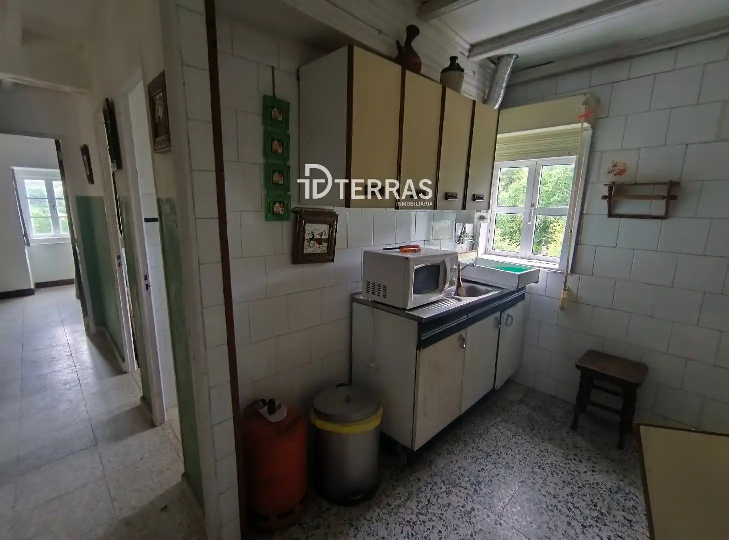 Cocina de Casa o chalet en venta en Ponte Caldelas con Jardín privado