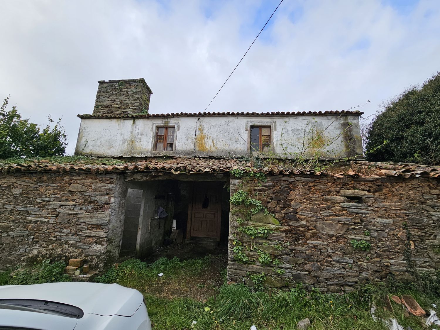 Vista exterior de Finca rústica en venda en Abegondo