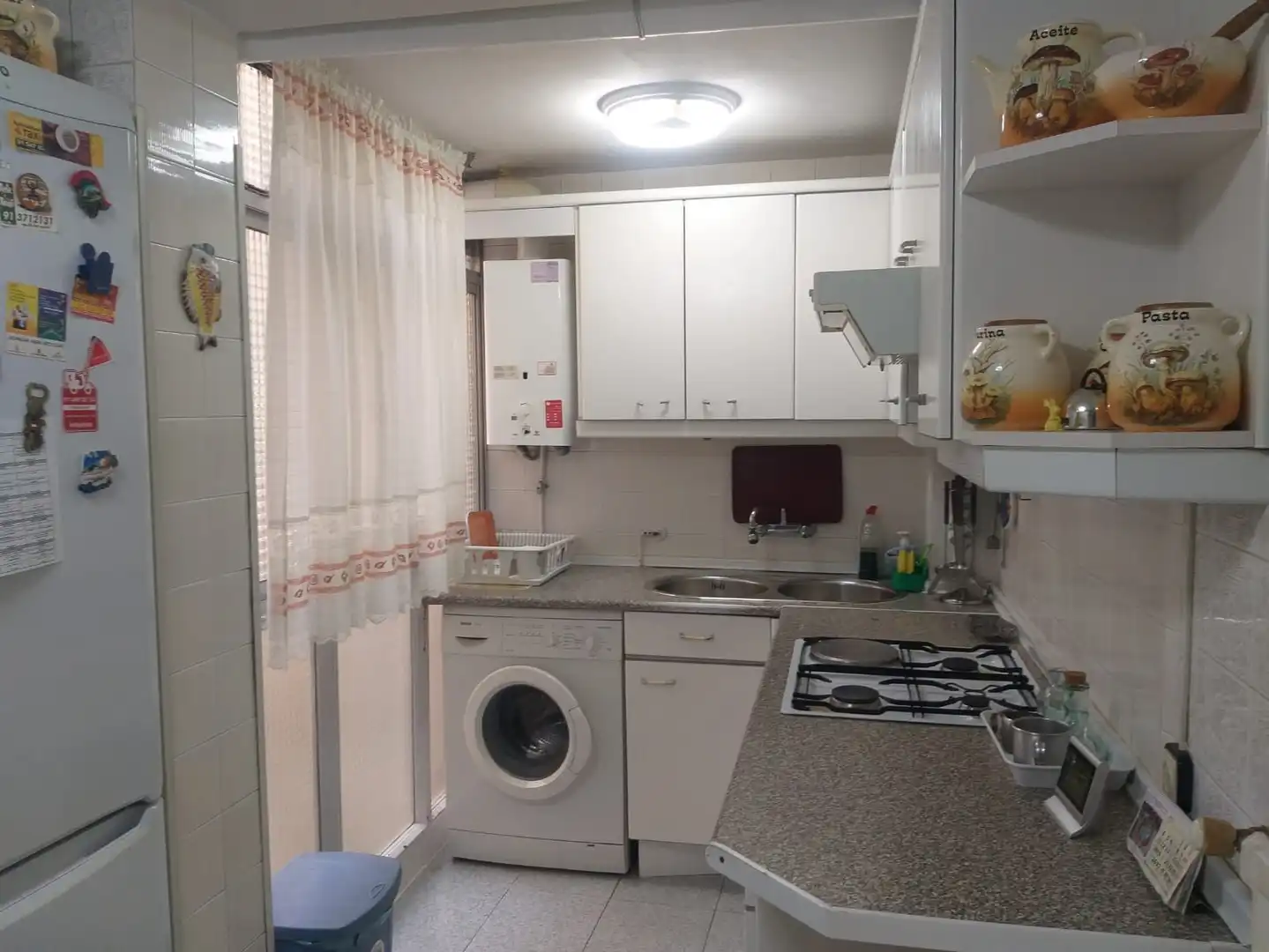 Küche von Wohnung zur Miete in Alcorcón mit Heizung, Parkett und Terrasse