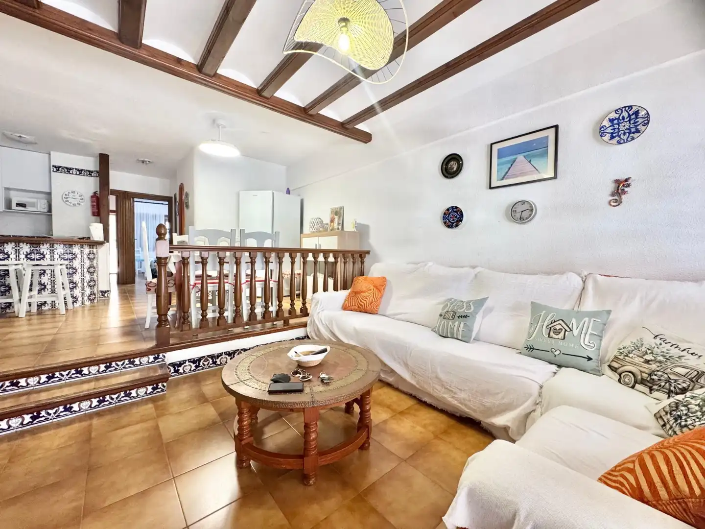 Living room of Houses for rent in Guardamar del Segura  with Air Conditioner, Heating and Terrace