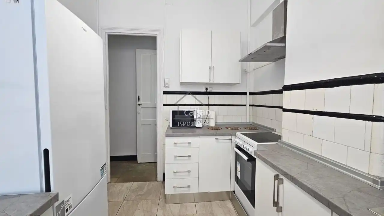 Kitchen of Flat for rent in Ferrol  with Heating and Furnished