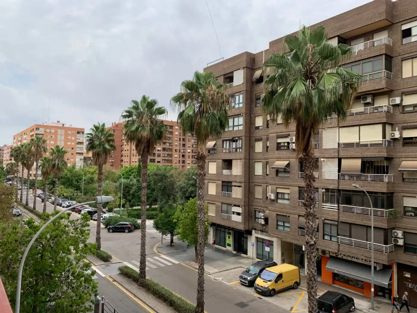 Außenansicht von Wohnung zur Miete in Valencia mit Möbliert und Balkon