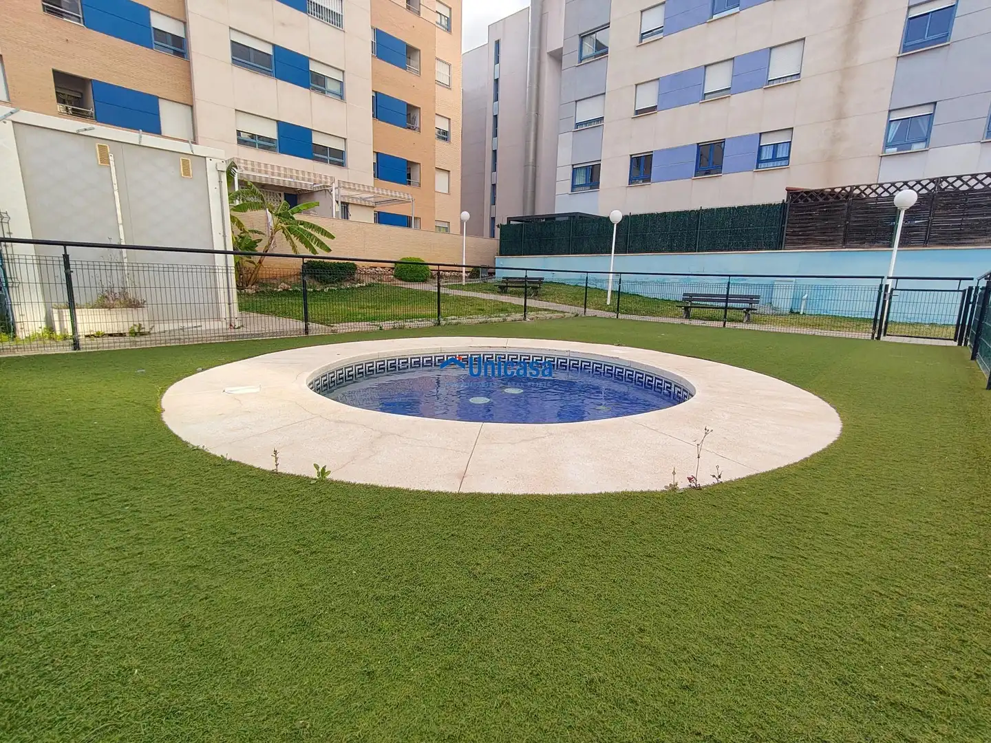 Swimming pool of Flat for sale in Málaga  with Air Conditioner, Storage room and Furnished