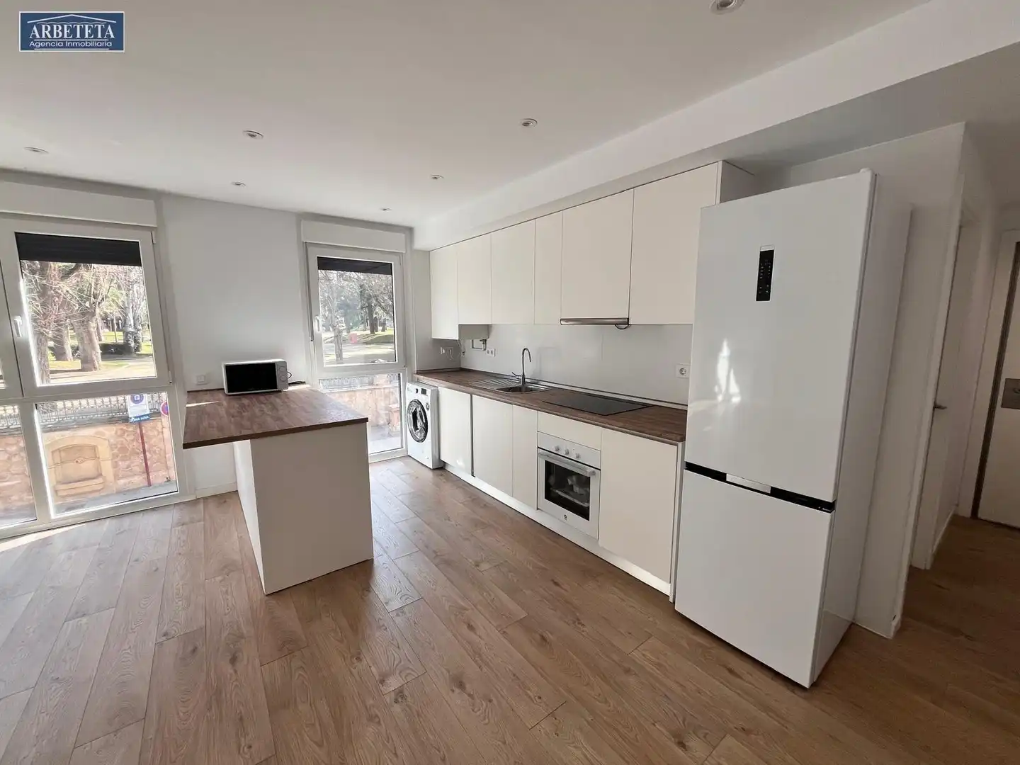 Cocina de Piso de alquiler en Guadalajara con Aire acondicionado, Calefacción y Terraza