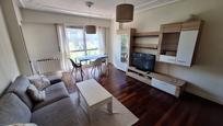 Living room of Flat for sale in Durango  with Heating, Private garden and Furnished