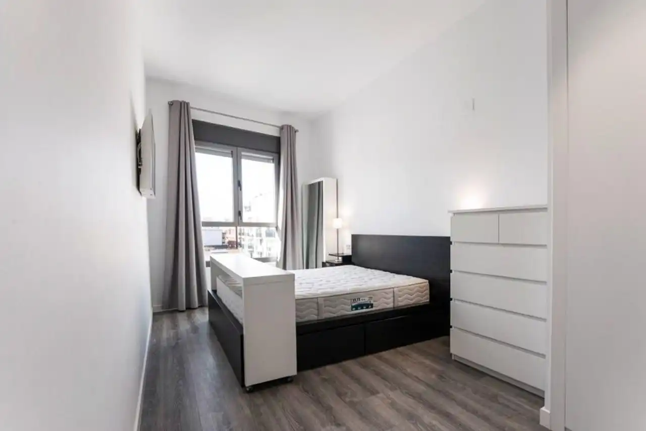 Bedroom of Flat for rent in Poblats Marítims