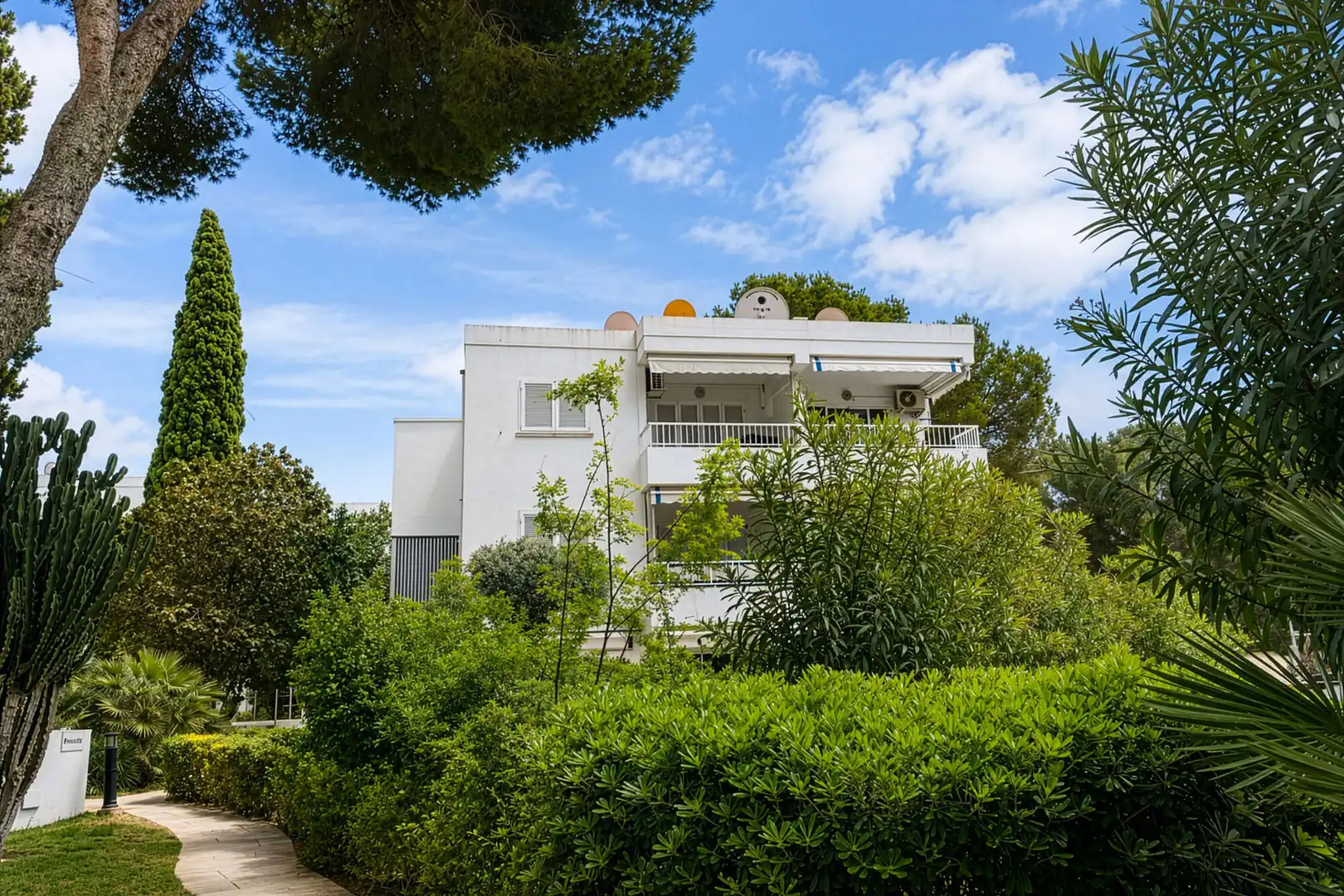 Exterior view of Flat for rent in Calvià  with Air Conditioner, Heating and Furnished