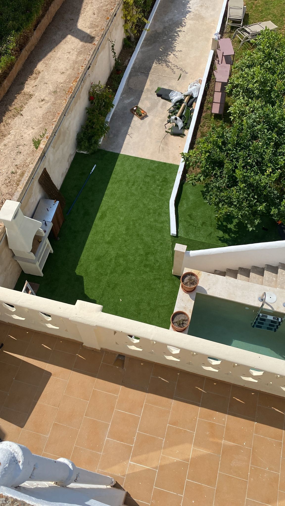 Terraza de Casa o chalet de alquiler en  Palma de Mallorca con Aire acondicionado, Calefacción y Jardín privado