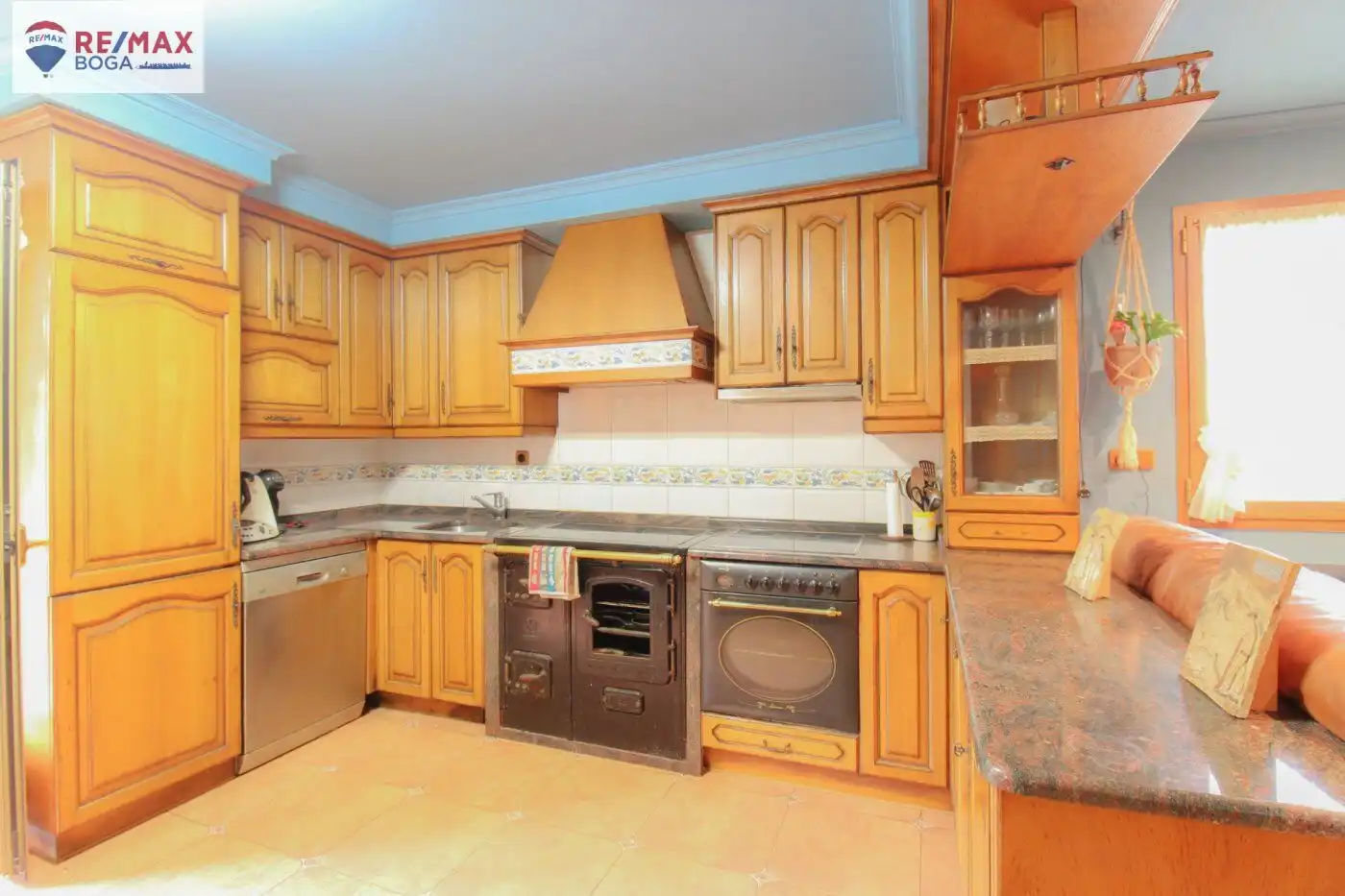 Cocina de Casa o chalet en venta en Olaberria con Calefacción, Jardín privado y Terraza
