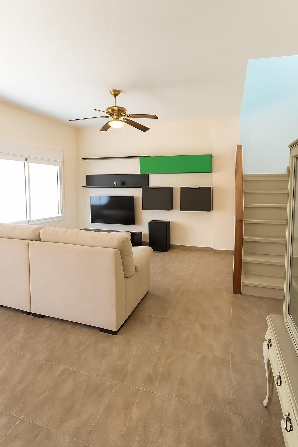 Sala d'estar de Casa o xalet en venda en Águilas amb Jardí privat, Terrassa i Balcó