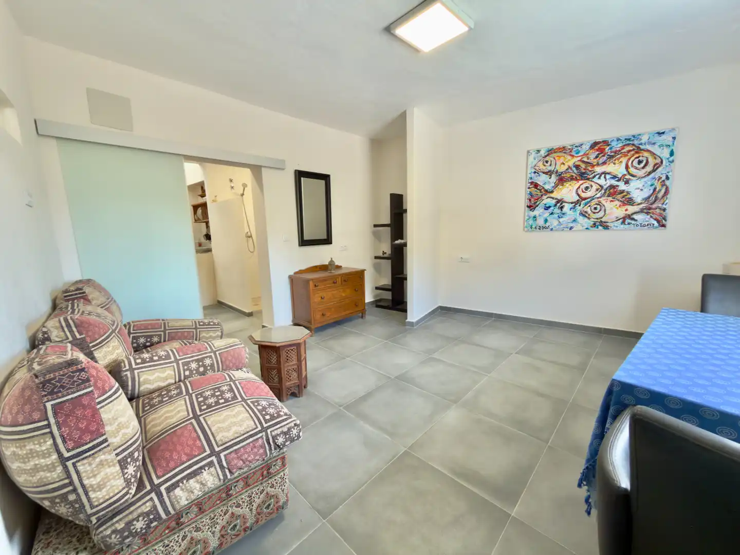 Living room of Ground floor for sale in Bornos  with Air Conditioner, Private garden and Furnished