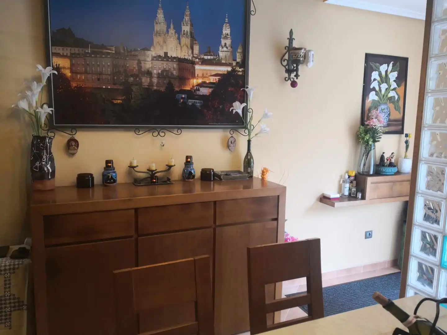 Comedor de Piso en venta en Malpica de Bergantiños con Calefacción y Jardín privado