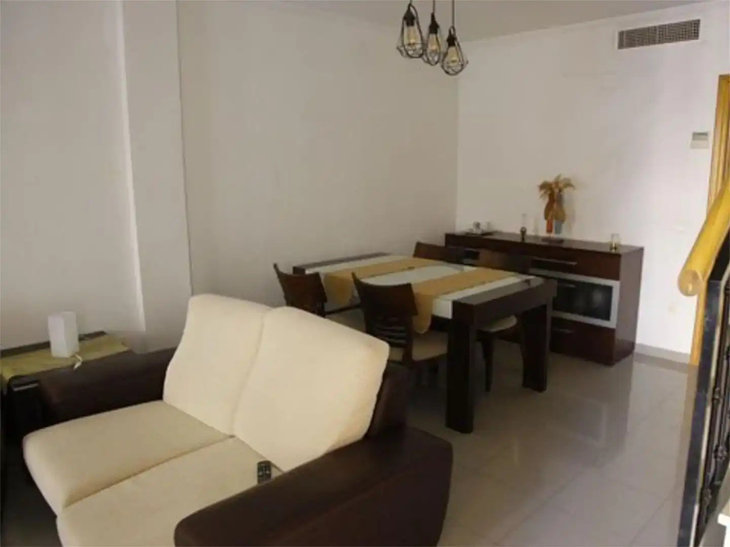 Sala d'estar de Dúplex en venda en  Murcia Capital amb Aire condicionat i Balcó